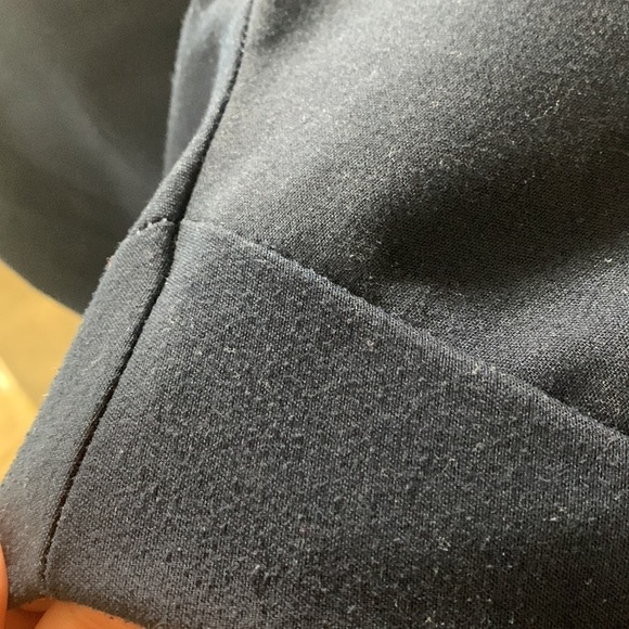 Bundle of 2 Roz & Ali plus size pull on cuffed high waisted pants navy & black - Picture 6 of 12